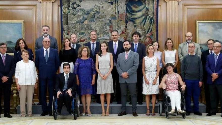 Encuentro de entidades de Aspace con la reina.