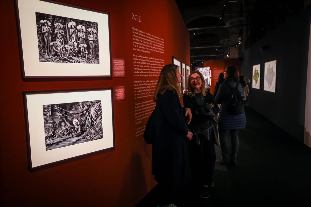 Exposición fotográfica Amazônia, de Sebastião Salgado, en Barcelona