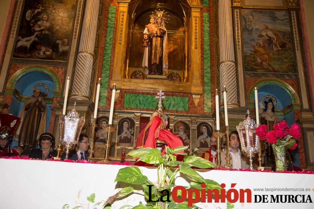 Cruz de Impedidos llegada al convento del Carmen