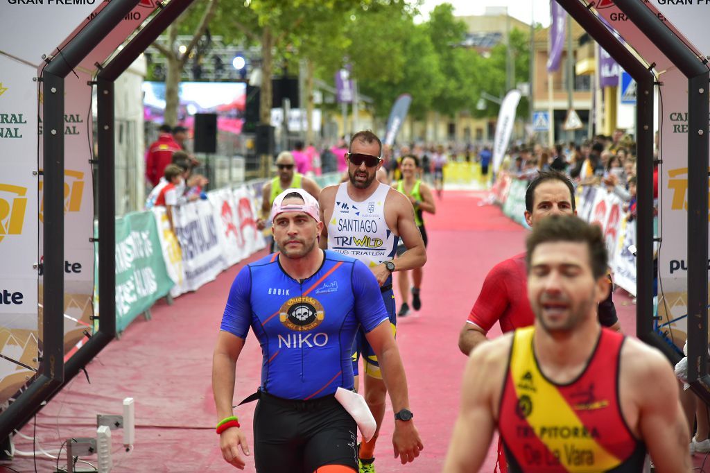 Llegada del triatlón de Fuente Álamo (I)