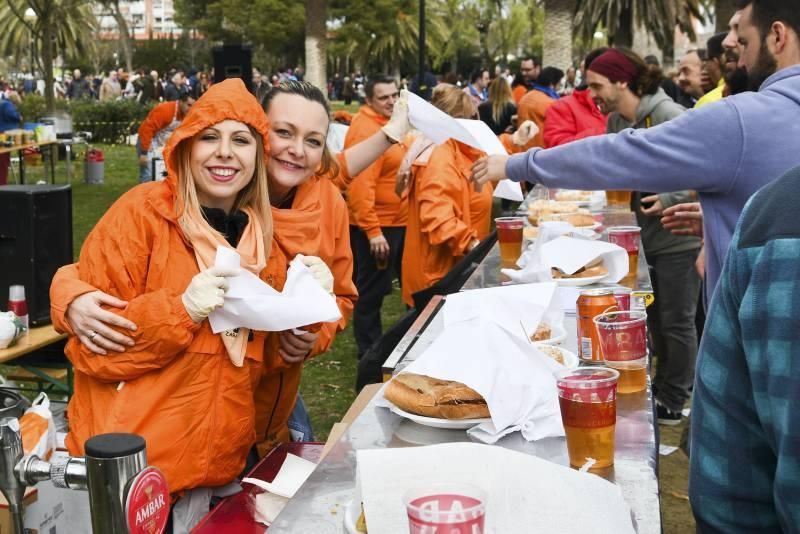 Cincomarzada en Zaragoza