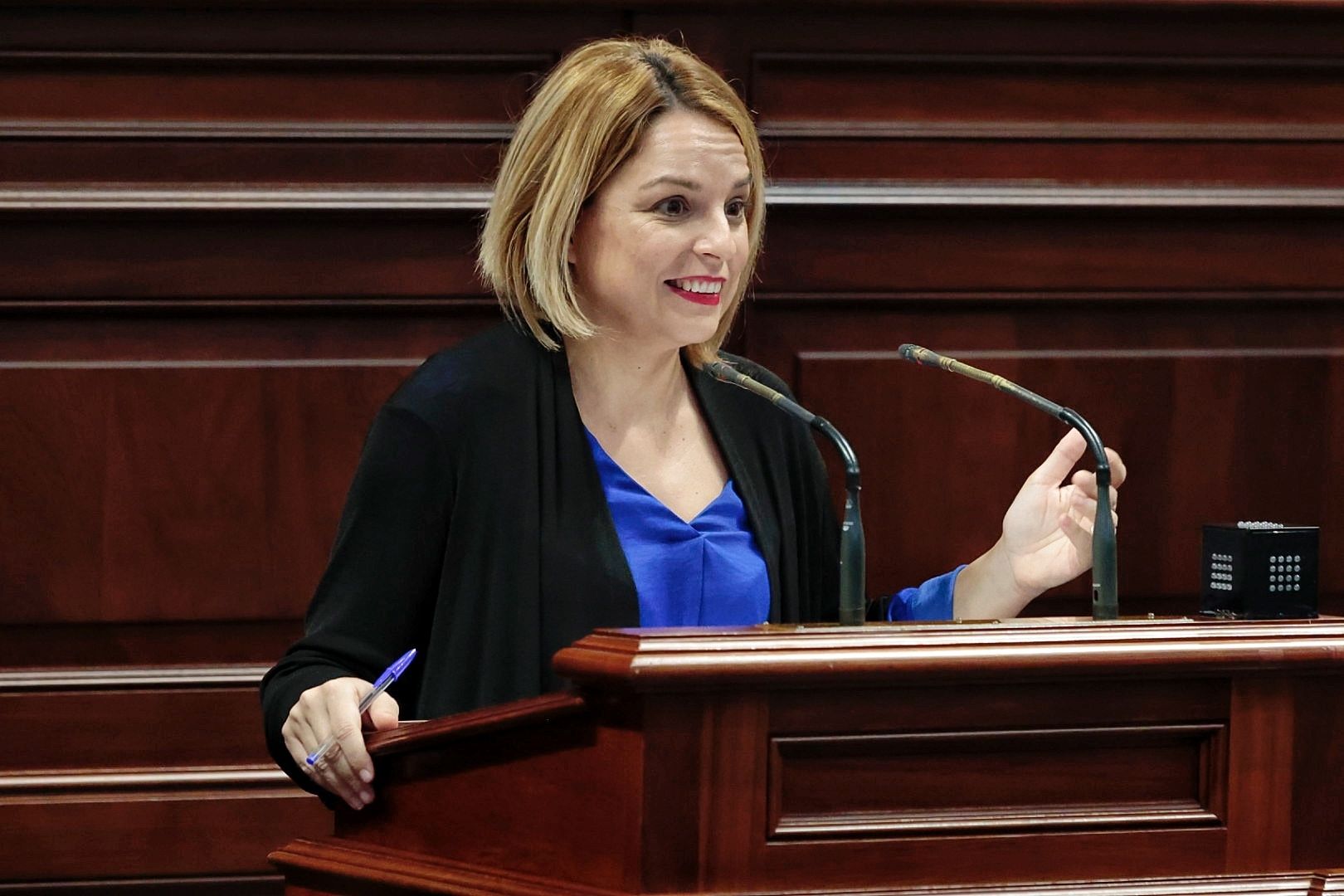 Pleno extraordinario en el Parlamento de Canarias (19/01/2023)