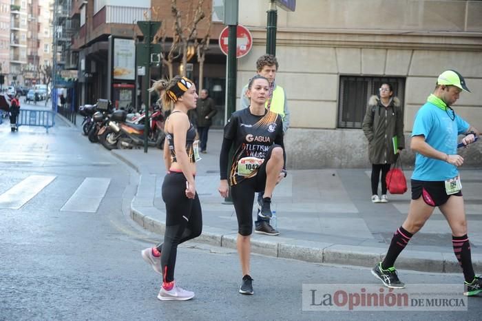 Salida Maratón y Media Maratón de Murcia