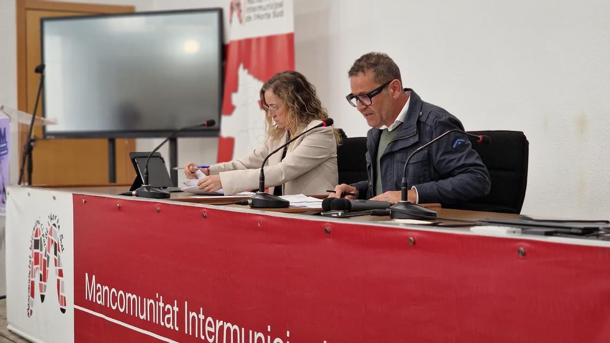 El presidente de la Mancomunitat de l'Horta Sud, José F. Cabanes.