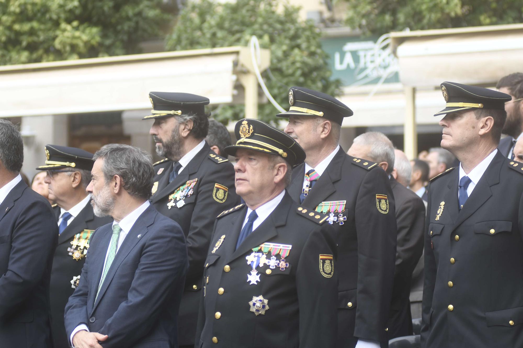 Acto institucional de la Guardia Civil en Murcia por el día de su Patrona