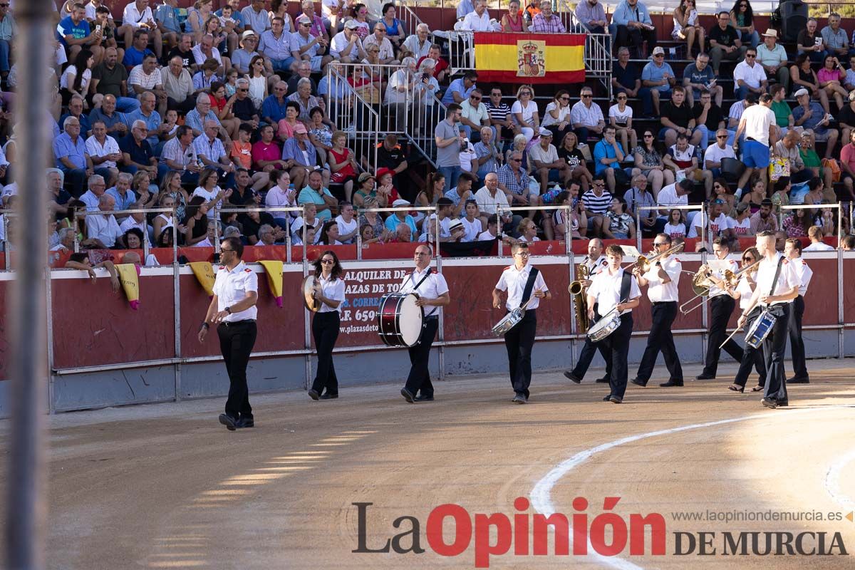 Segunda novillada de la Feria del Arroz en Calasparra (José Rojo, Pedro Gallego y Diego García)