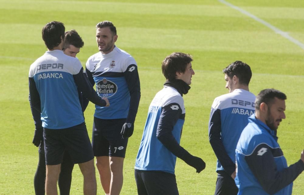 Última sesión antes de visitar el Vicente Calderón