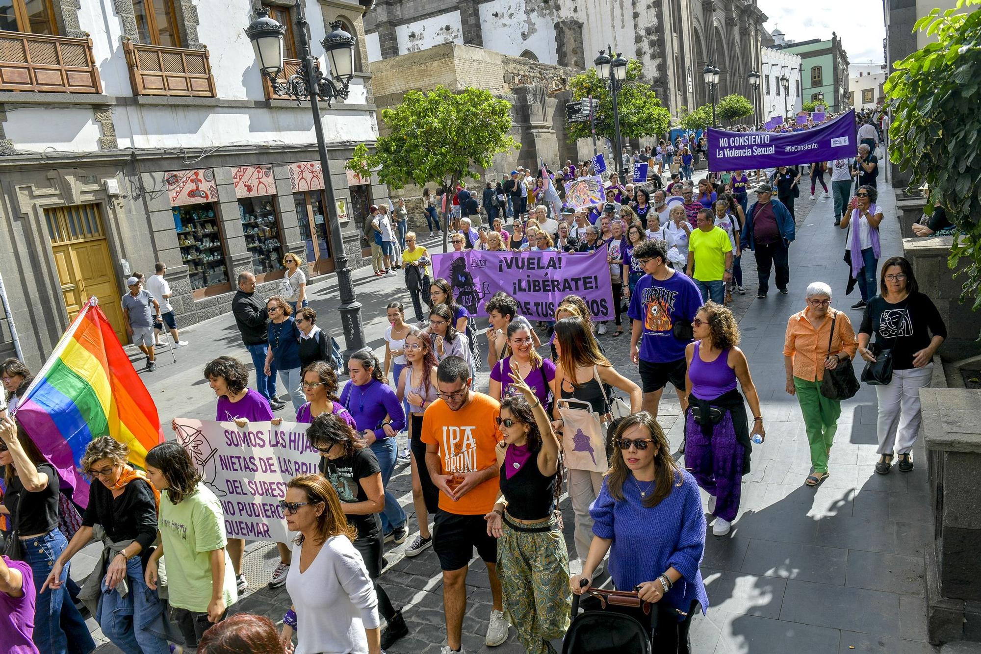 Manifestación del 25N contra la violencia machista