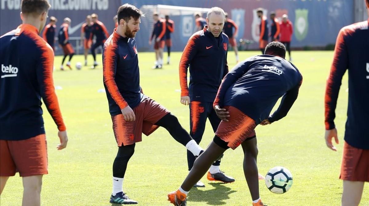 jdomenech42949436 entrenamiento del barcelona en la ciudad deportiva180415214604