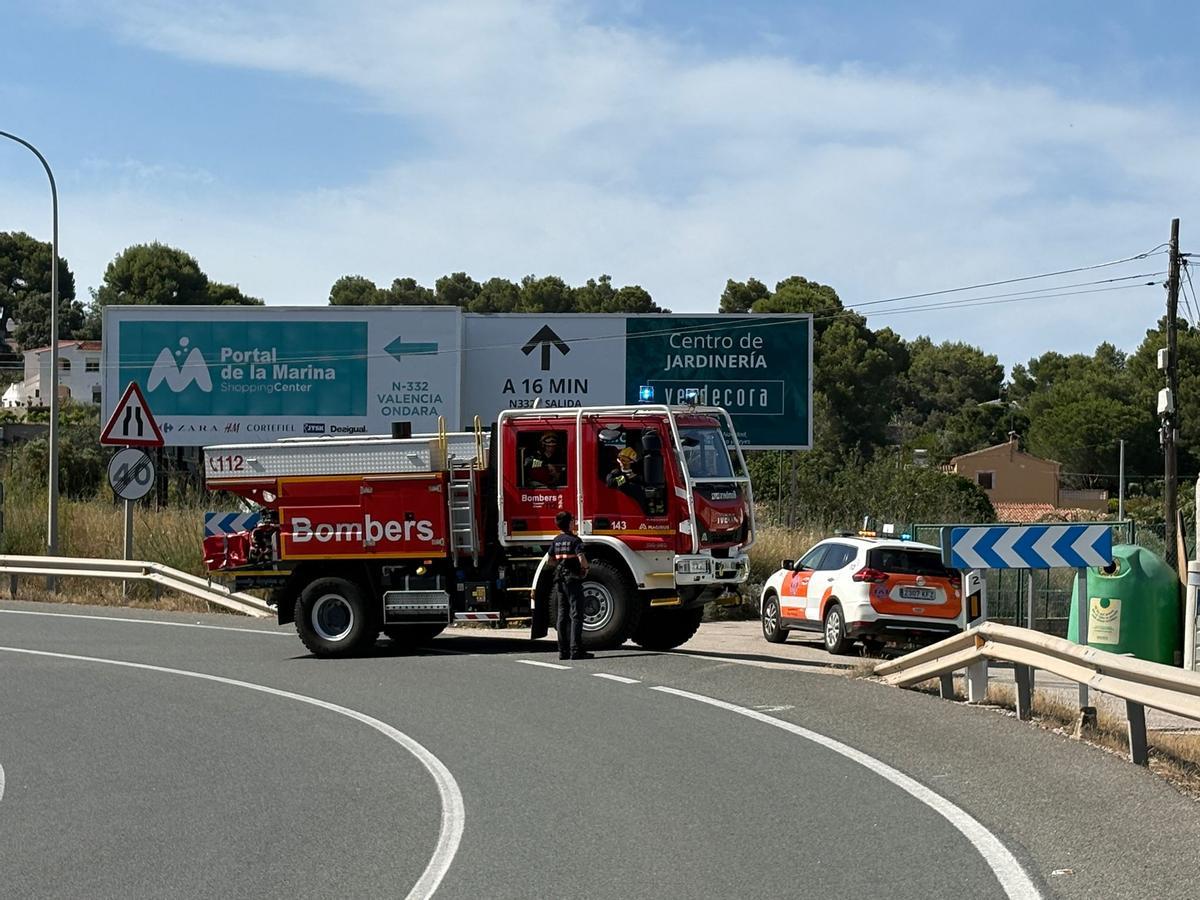 Bomberos y Protección Civil ya están luchando contra las llamas