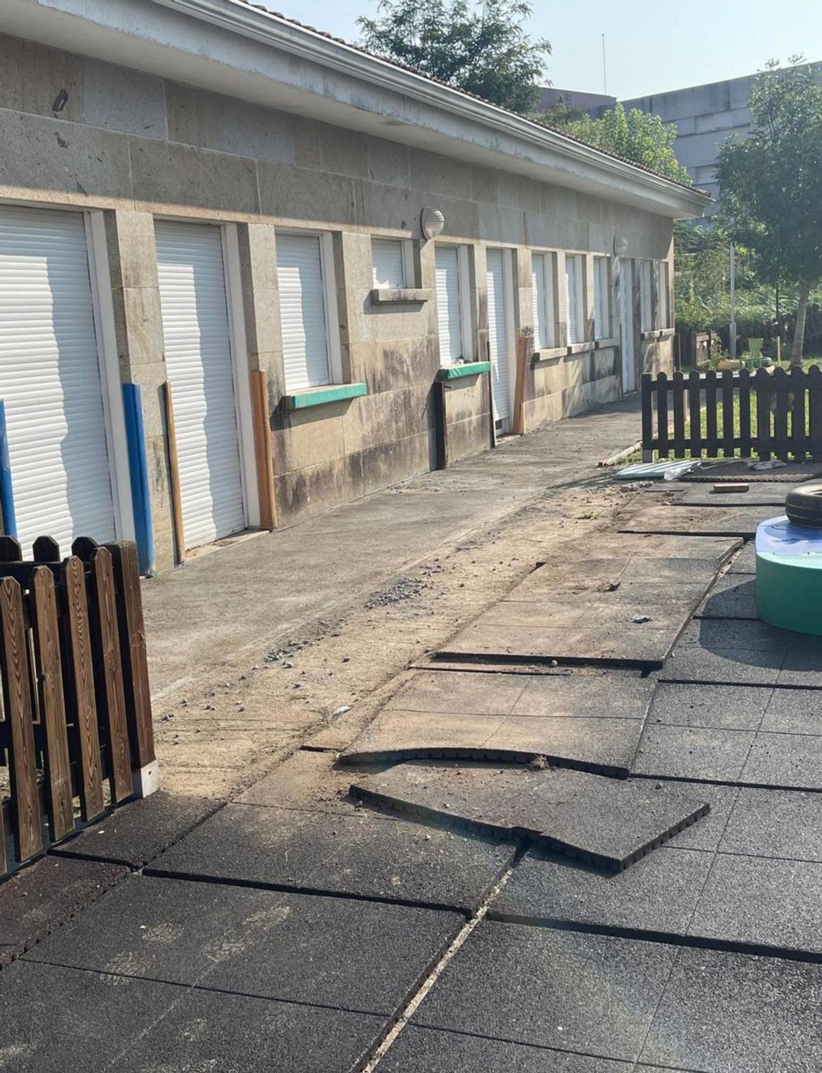 Escuela infantil Galiña Azul de Bueu. | // SANTOS ÁLVAREZ