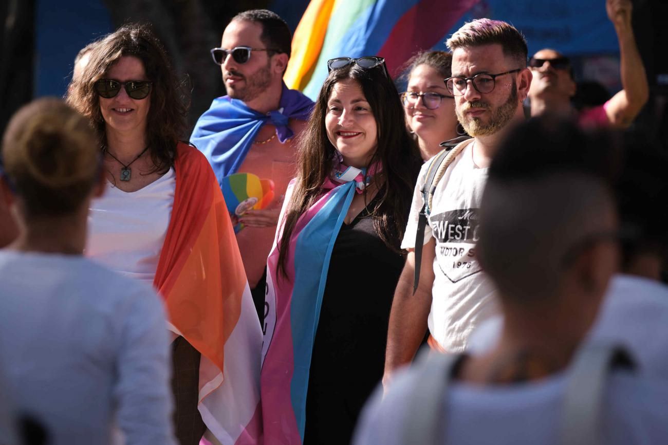 Celebración de La Laguna Pride Day por el Día del Orgullo LGBTI