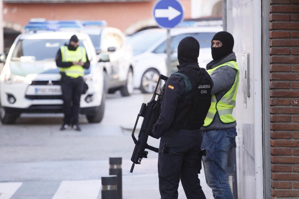 Operació contra el gihadisme a Santa Coloma de Farners