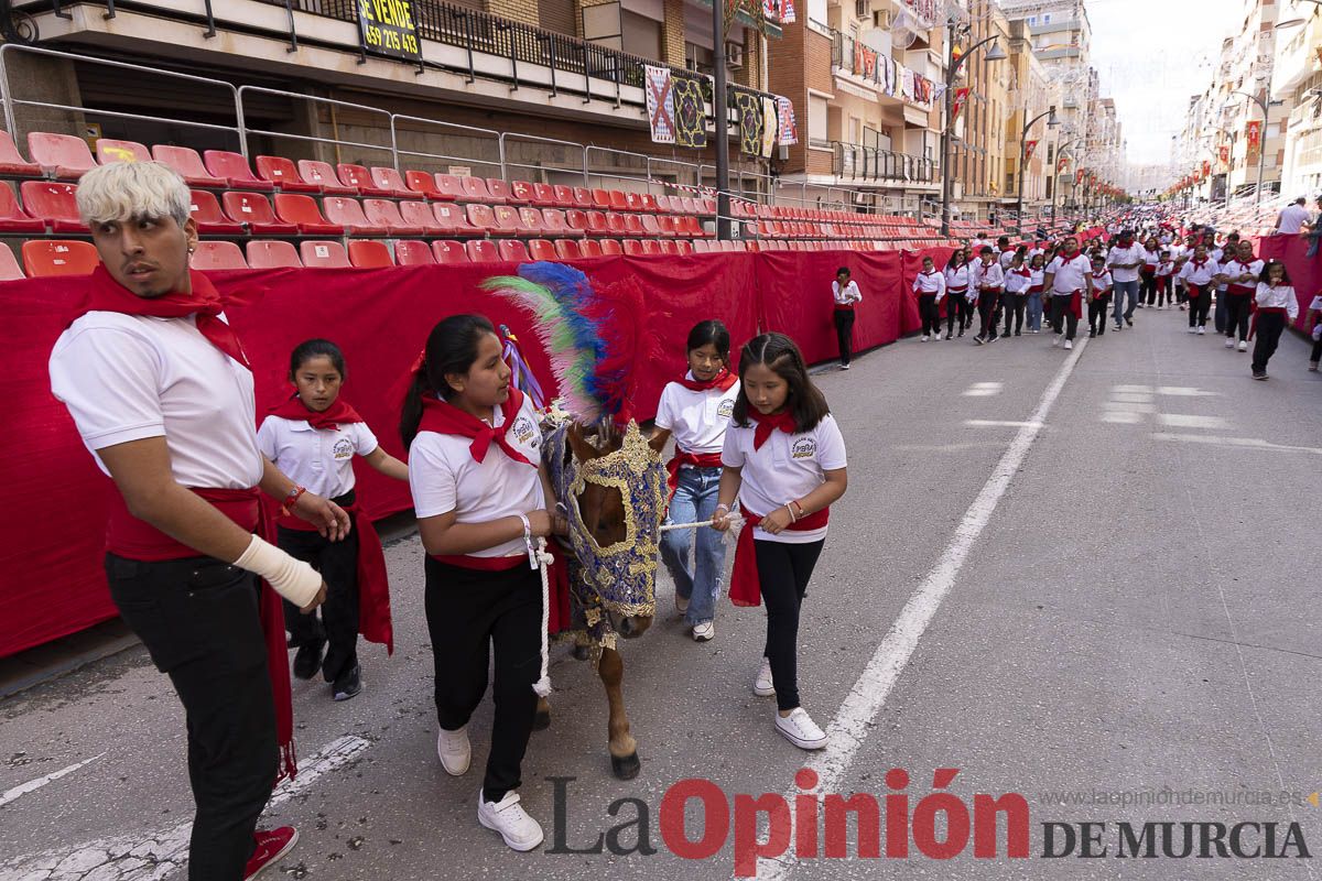 Fiestas de Caravaca | Desfile infantil del Bando de los Caballos del Vino