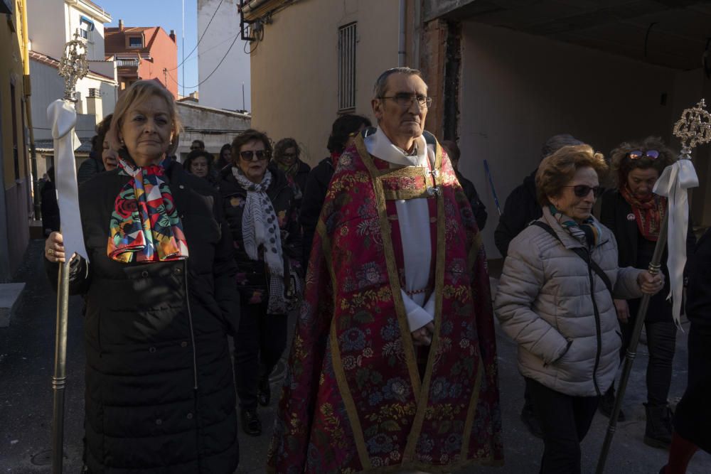 Las águedas de San Lázaro cumplen con la tradición