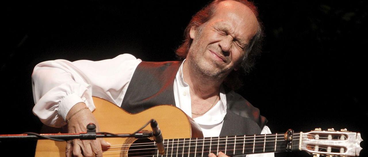 Guitarra | Paco de Lucía pasó por el concurso cordobés.