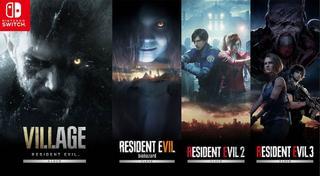 Switch recibirá hasta cuatro nuevos videojuegos de la franquicia Resident Evil en 2022