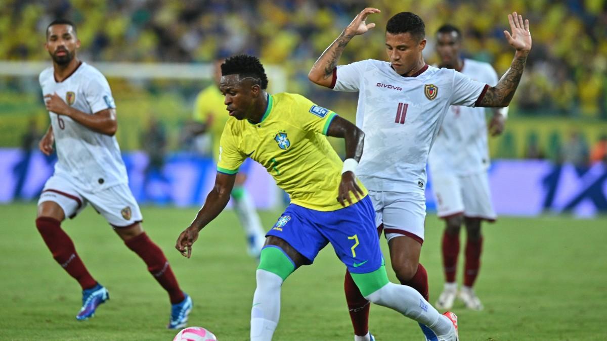Vinicius, con Brasil