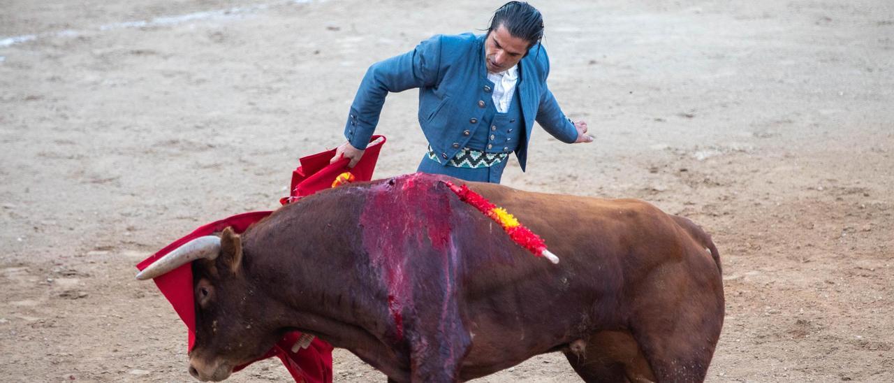 Imagen de una corrida de toros celebrada en Palma