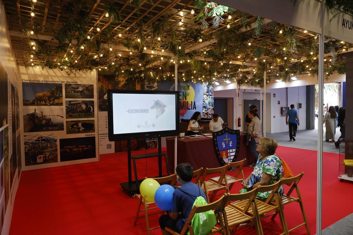 El stand de Llanera en la Feria de Muestras, en imágenes El stand de Llanera en la Feria de Muestras, en imágenes