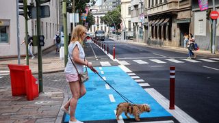 Santa Cruz ya tiene fecha para estrenar el carril bici del centro