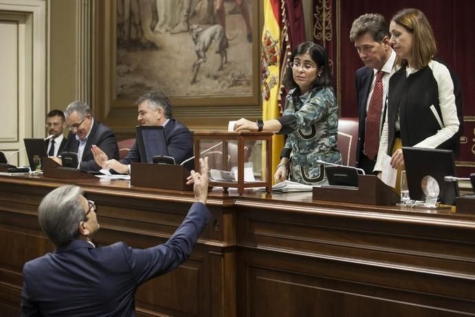 Pleno del Parlamento de Canarias (29/11/17)