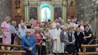 Homenaje a Don Joaquín Pérez, el cura de Santa Colomba