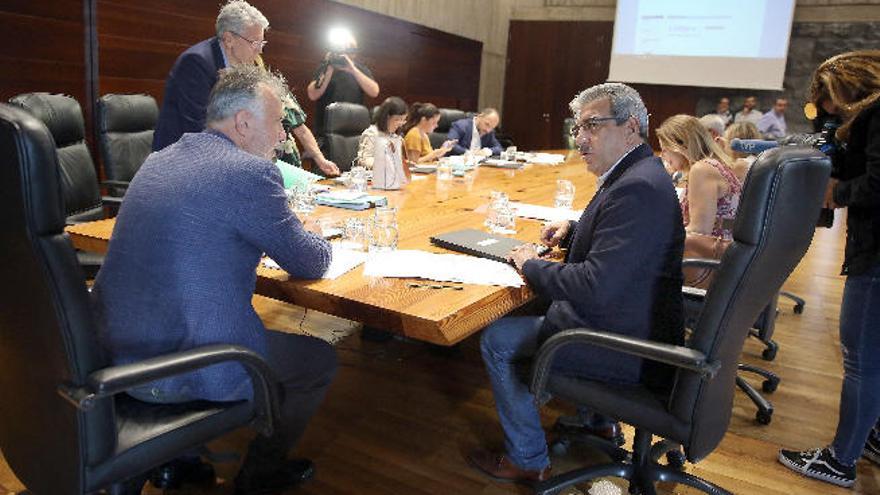 Reunión del Consejo de Gobierno de Canarias