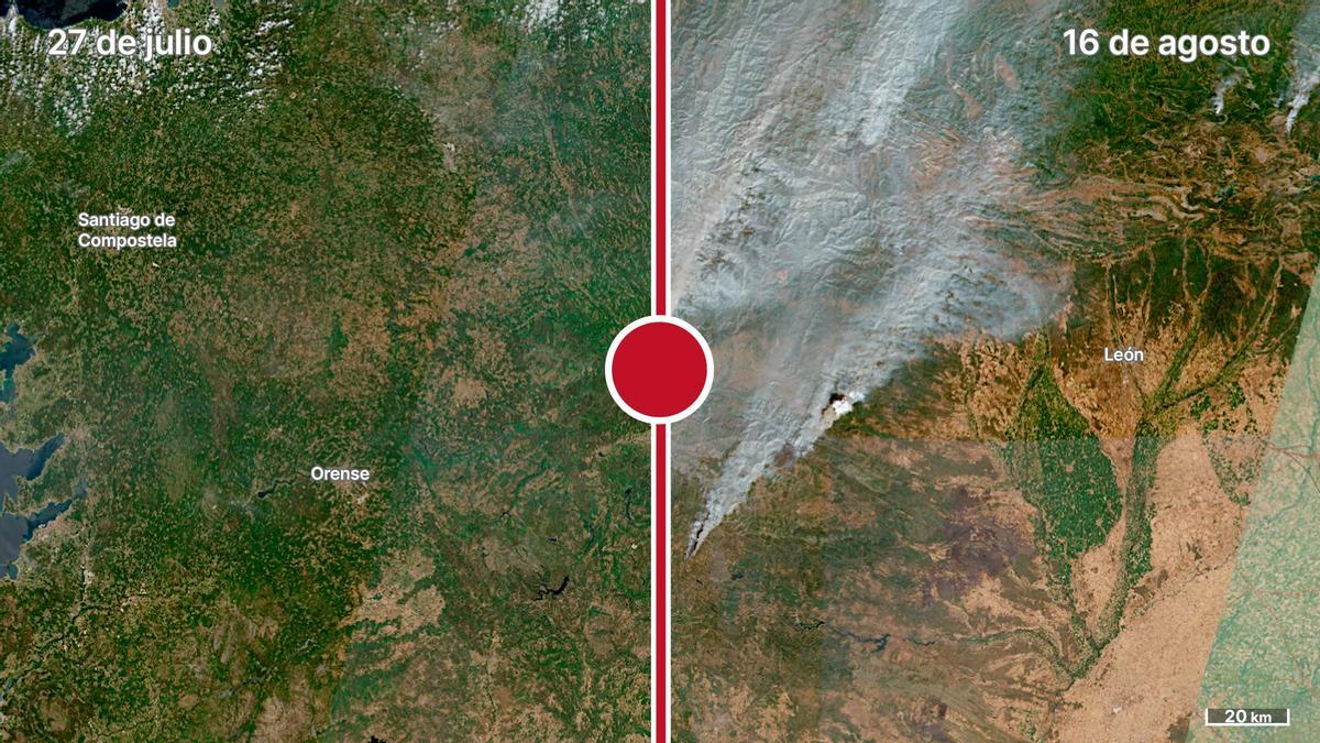 Incendios en España