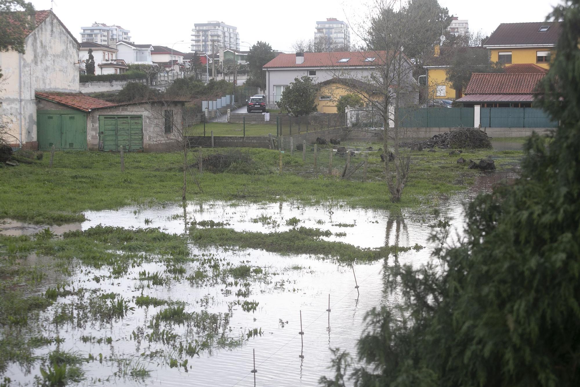 Temporal en la comarca de Avilés