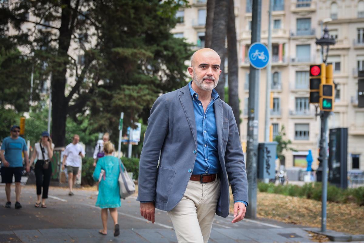 El líder del PP en el Ayuntamiento de Barcelona, Daniel Sirera.