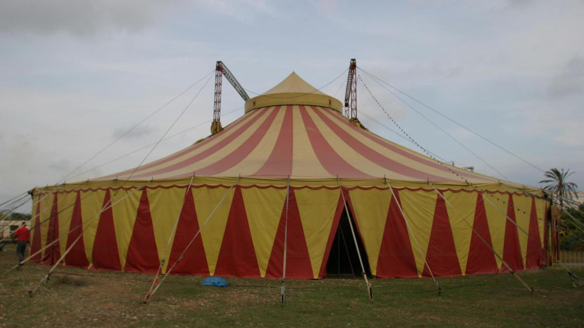 Carpa de circo.