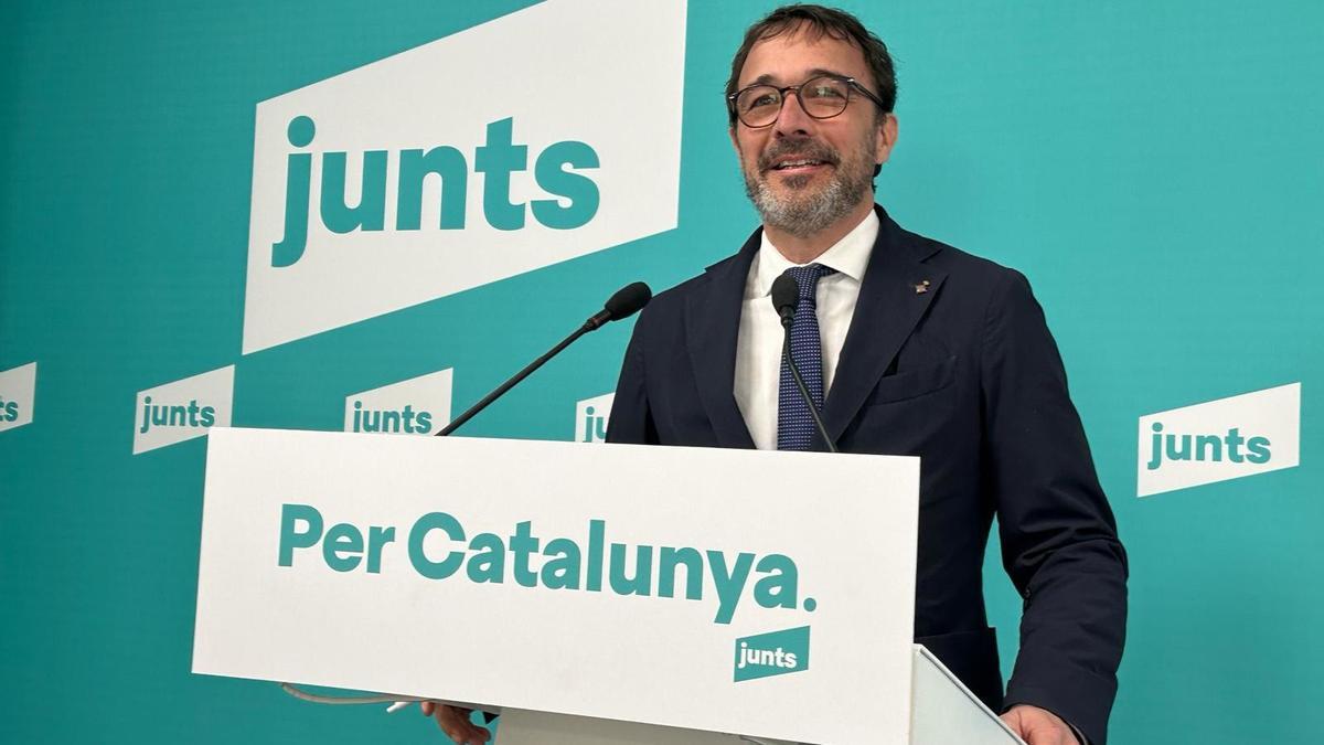 El portavo de Junts, Josep Rius