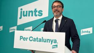 El portavoz de Junts, Josep Rius