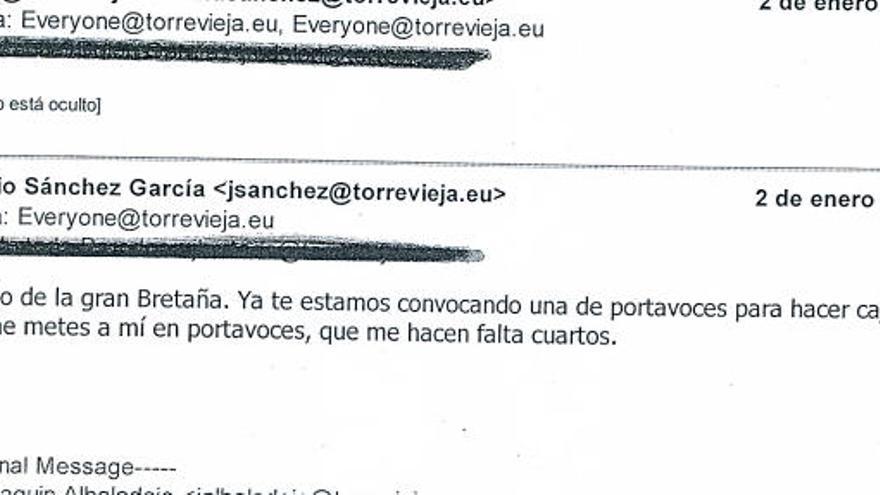 &quot;...convocando una de portavoces para hacer caja&quot;