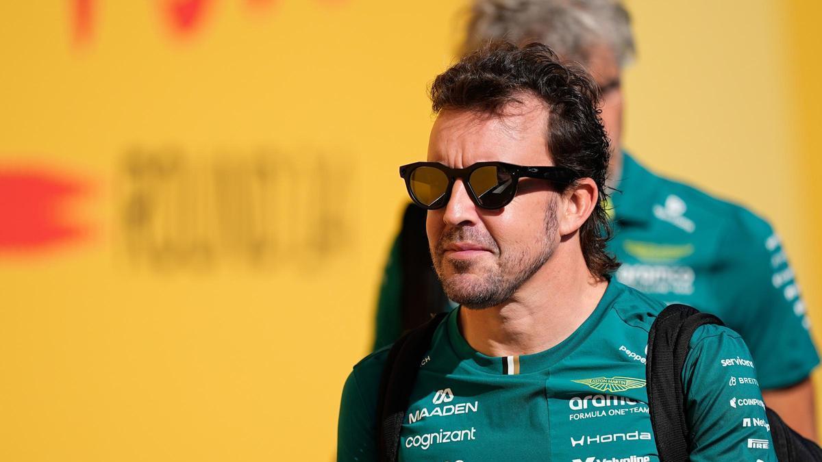 El piloto español de Fórmula 1 Fernando Alonso.