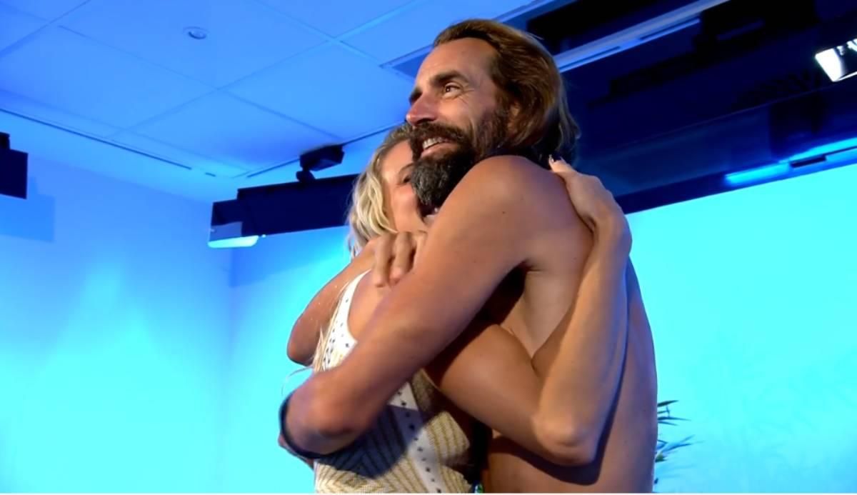 La pareja se ha mostrado muy emocionada por volver a verse