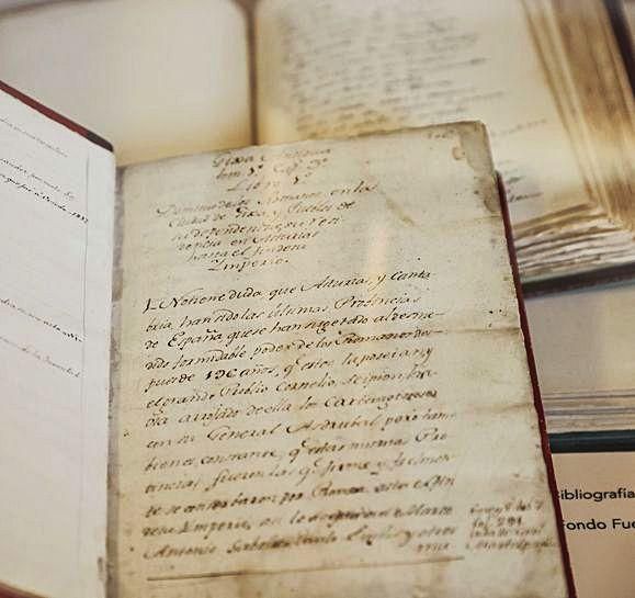 El manuscrito original de la “Sinfonía pastoral” de Palacio Valdés. Irma Collín