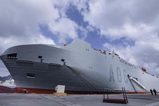 Ysabel, el buque del Ejército que lleva armas a Ucrania