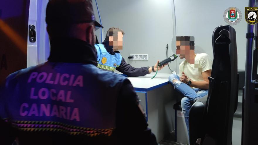 Detenido tras conducir en dirección contraria y cuadruplicar la tasa de alcoholemia en Las Palmas de Gran Canaria