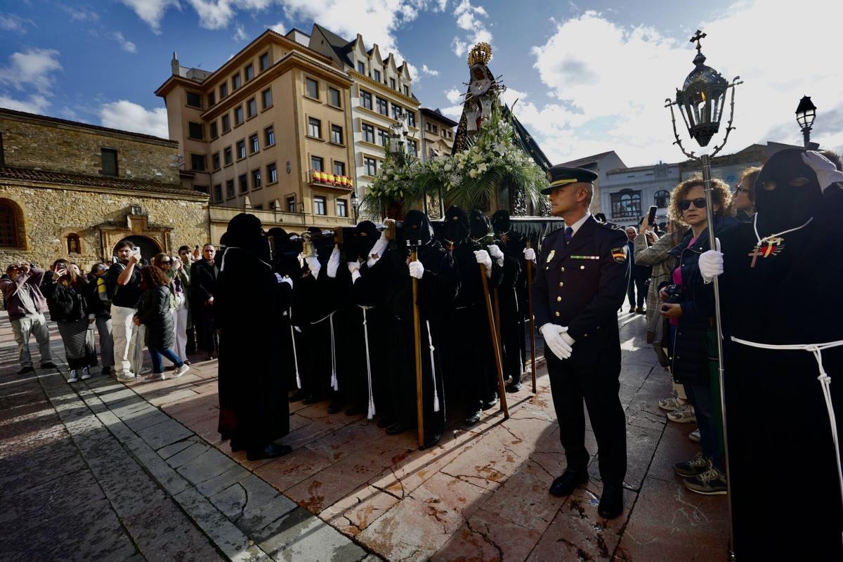La procesión del Santo Entierro del año pasado.