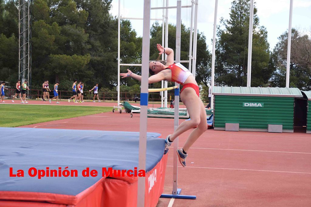 Regional absoluto y sub-23 de atletismo en Lorca