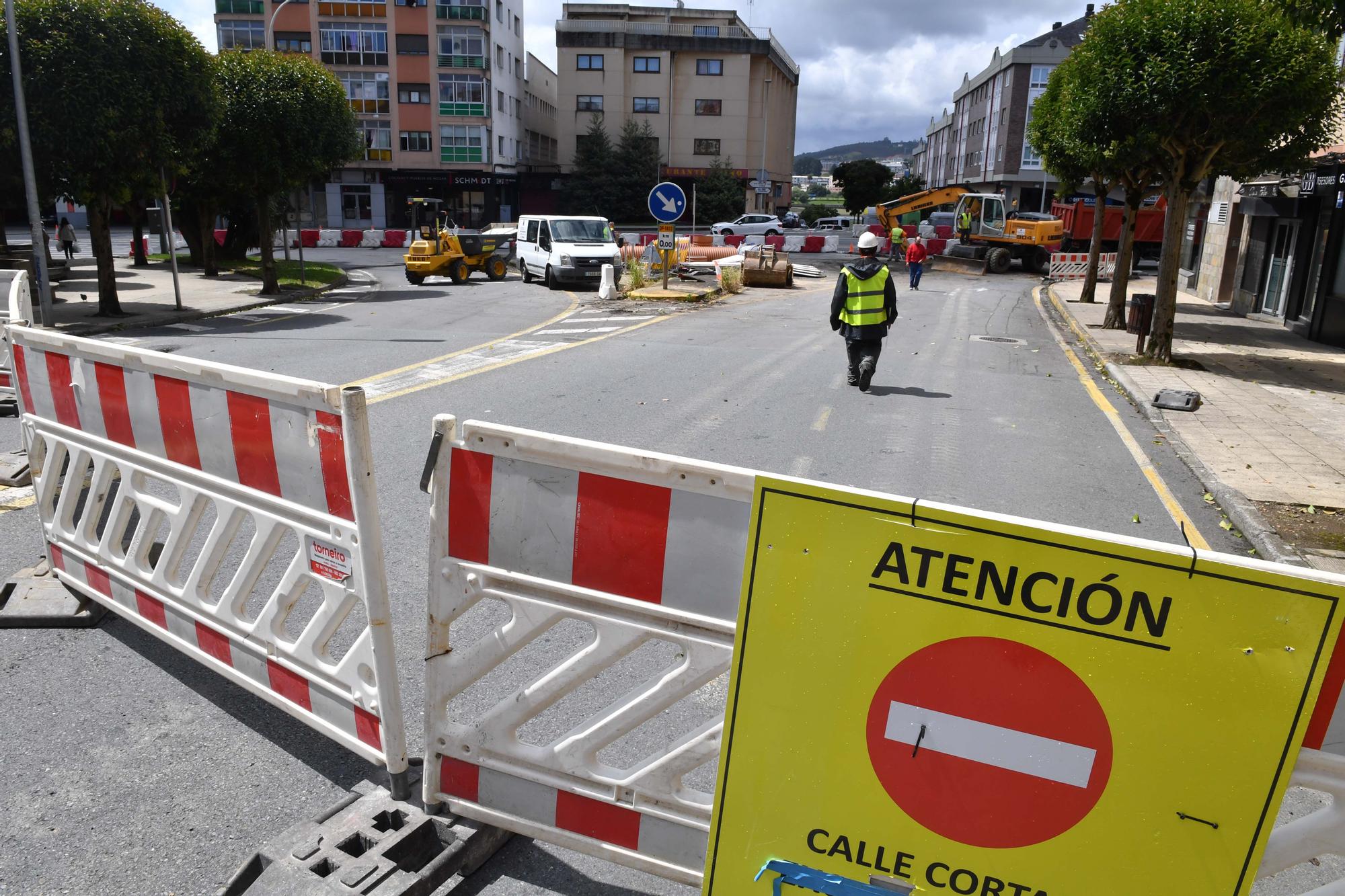 Comienza la segunda fase de las obras del cruce de Sol y Mar, en Perillo