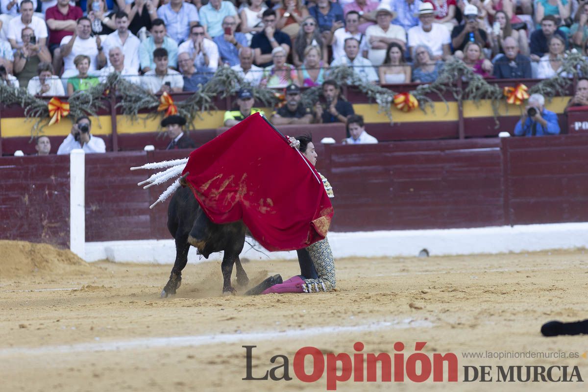 Tercer festejo de la Feria Taurina de Murcia (Talavante, Paco Ureña y Roca Rey), en imágenes