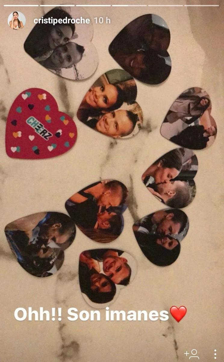 Cristina Pedroche y uno de sus regalos de San Valentín