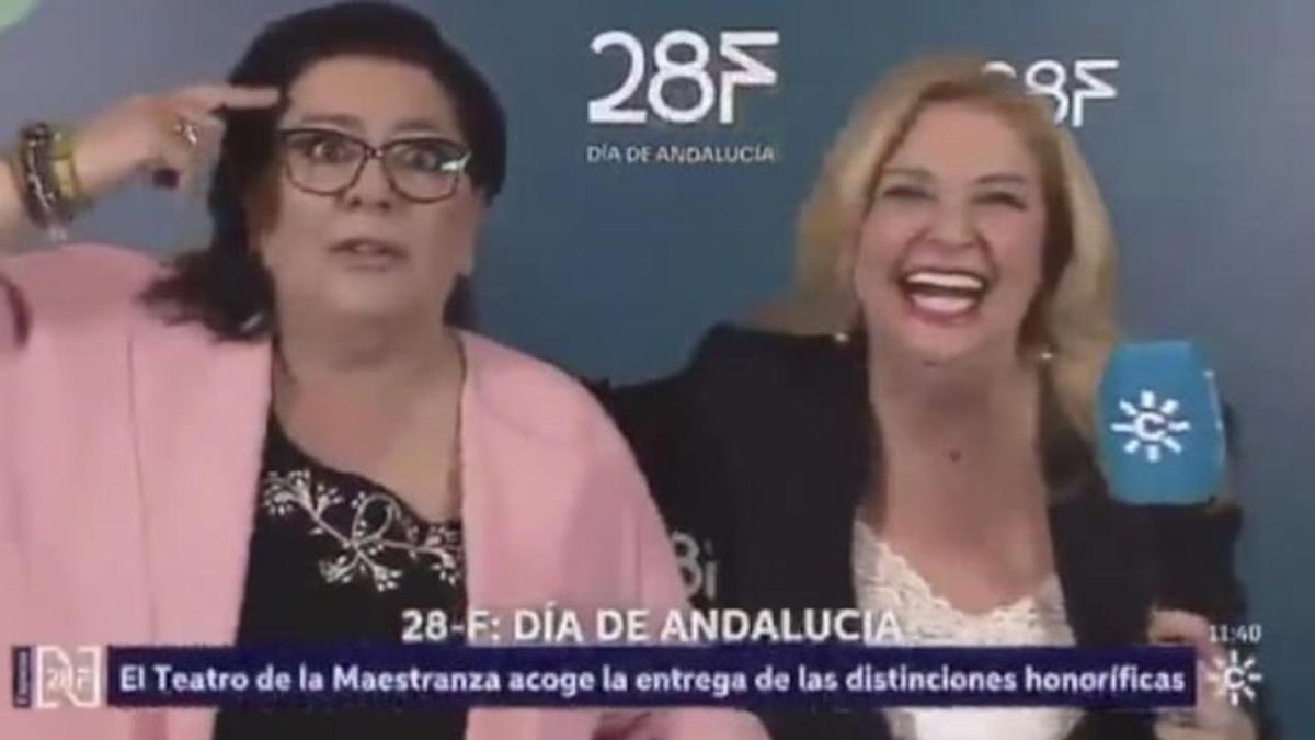 María del Monte reaparece junto a Inma Casal para aclarar su cobra: "No soy muy expresiva"