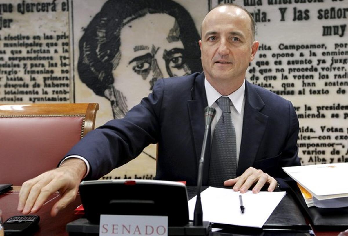 Miguel Sebastián, al Senat.