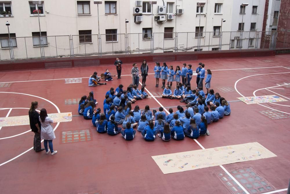 Día de Europa en el Colegio de la Milagrosa