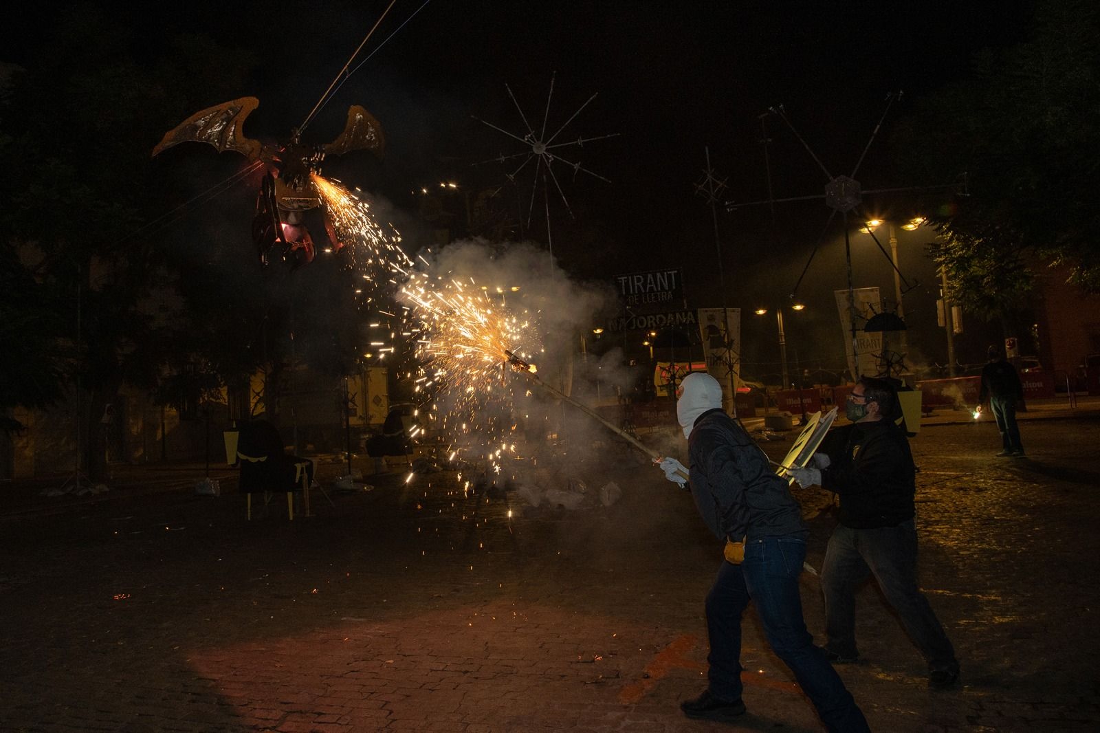 El fuego vuelve a Na Jordana con el Tirant de Lletra