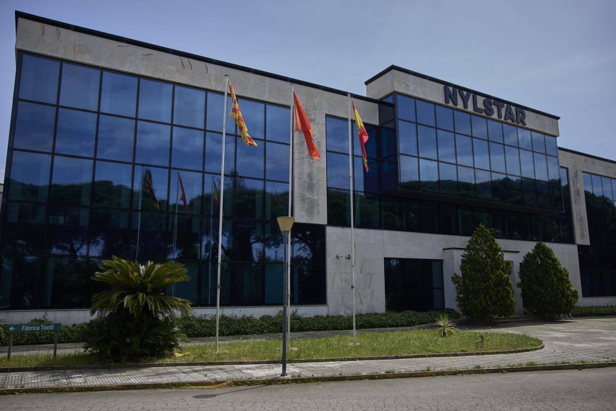 Les imatges de la fàbrica Nylstar a Blanes